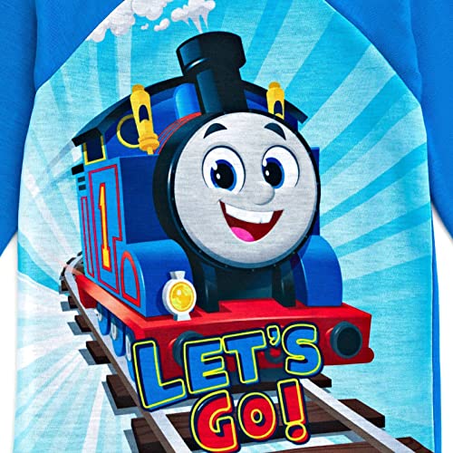 THOMAS & FRIENDS Pajama Shirt Pants and Slippers 3 Piece Sleep Set Toddler to Little Kid3