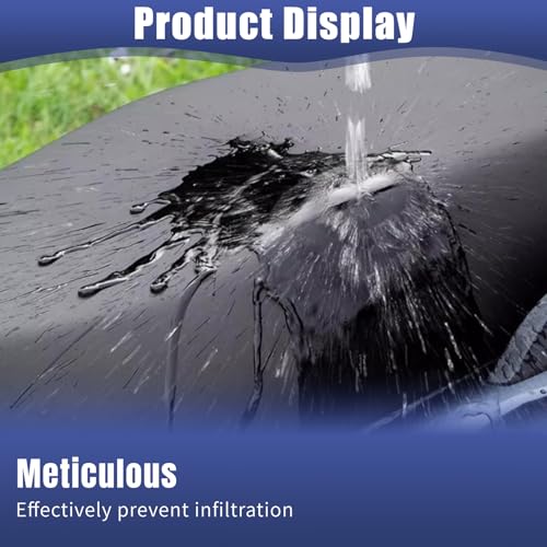 tiyiyok Universeller Motorrad Sitzbezug, Motorrad Sitzkissen, Motorrad Sitzbankbezug, wasserdichte Plane für Cross-Scooter, Roller Sitzbezug, UV- und Regenbeständig, Moped Zubehör(65-75 cm x 38-45cm)