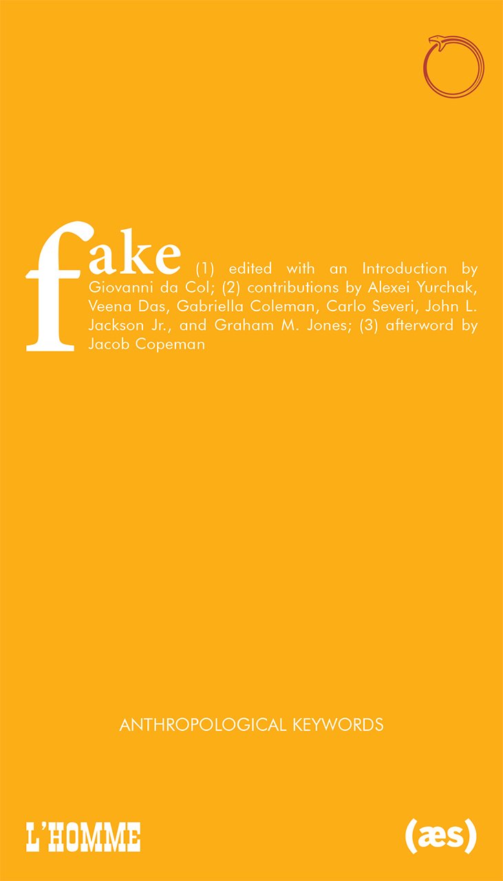 Buy Fake – The First Annual Debate of Anthropological Keywords — BookShops.in