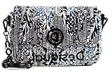 Verschlussart: Druckknopf Desigual Blue Forest Amorgos Umhängetasche 26 cm