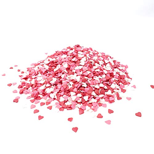Candy Retailer Valentine Heart Shaped Cupcake Sprinkles 4 oz.