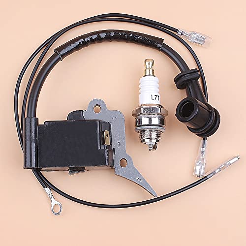 ZÜNDSPULE MODUL ZÜNDKERZE FIT CHINESISCHE KETTENSÄGE 2500 25CC ZENOAH G2500 TIMBERPRO LAWNFLITE ERSATZTEILE (Color…