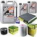 Produktbild QR-PARTS 69341742 Filter Set Inspektionspaket 7 Liter Motoröl Top Tec 4200 5W-30 MANN-FILTER Innenraumfilter Luftfilter Ölfilter