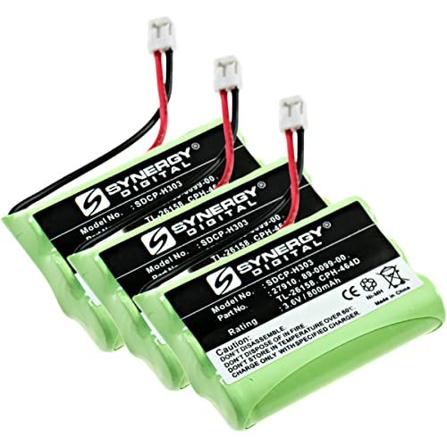 AT&T-Lucent TL72308 Cordless Phone Combo-Pack Includes: 3 x SDCP-H303 Batteries