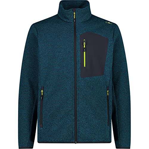 CMP - Knit-Tech-Jacke für Herren, Deep Lake-Schwarz, 52