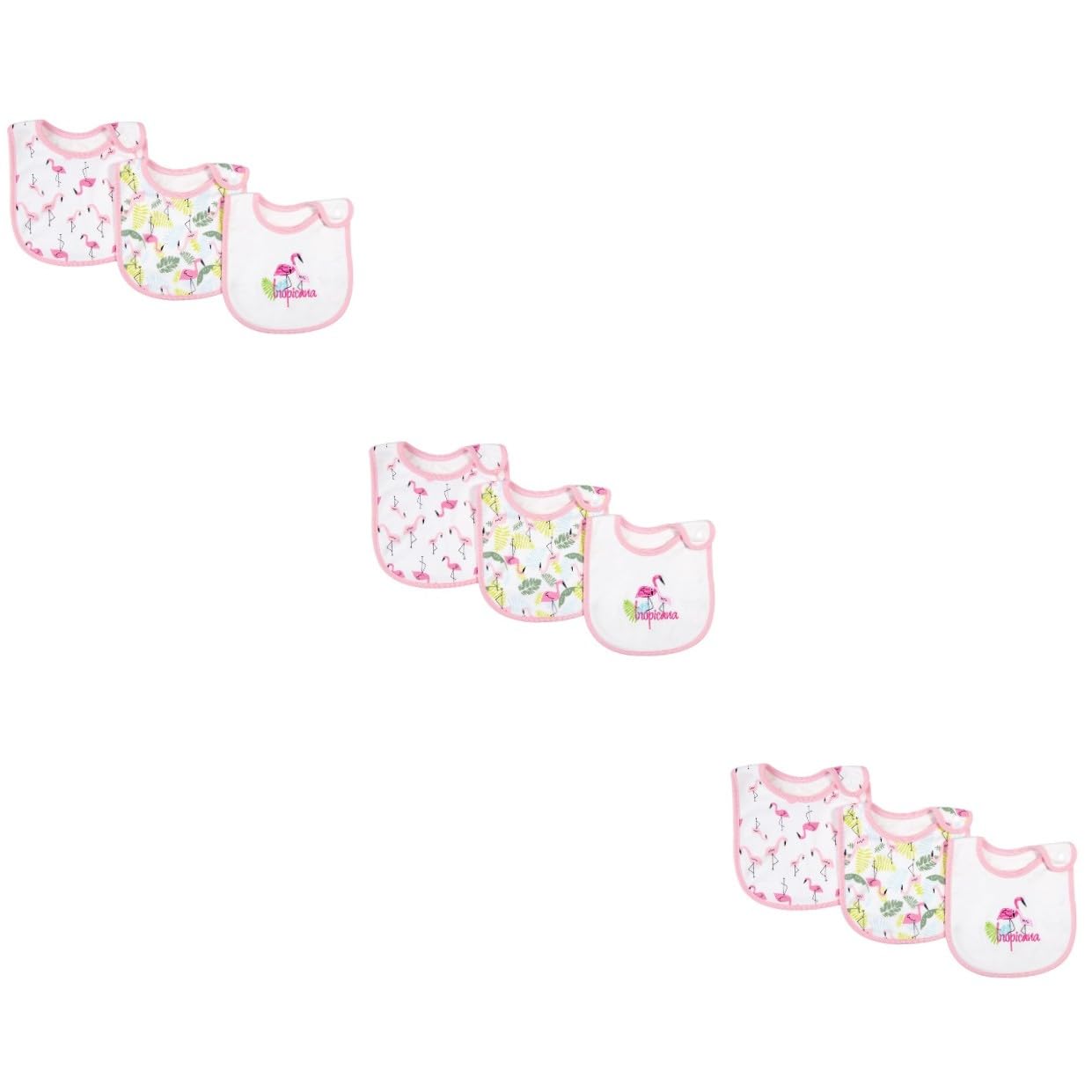 Toyvian Bavoir Serviette De Salive Rose
