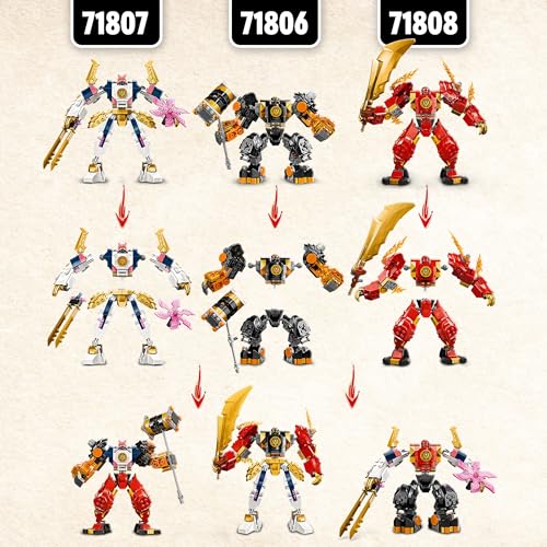 71807 Le robot élémentaire de la technologie de Sora LEGO® NINJAGO® - vue 7