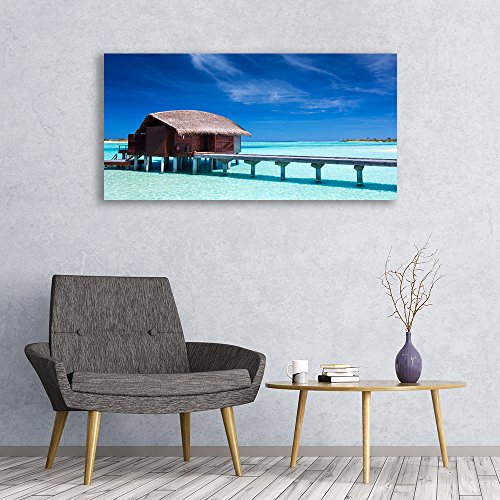 Décoration Murale Verre Trempé Tulup - Évadez-vous avec le Tableau South Sea - 3