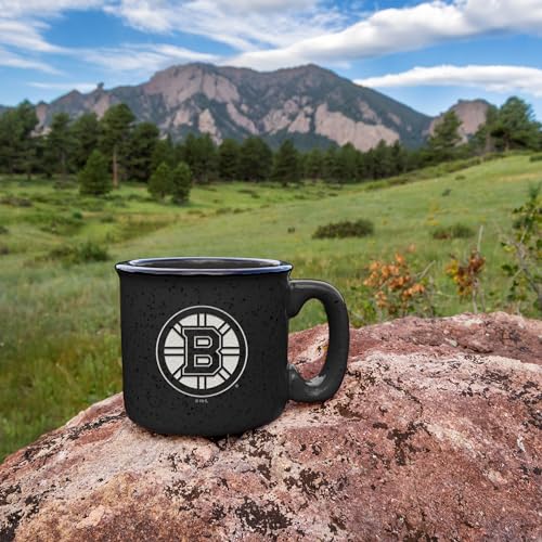 Rico-Industries-NHL-Hockey-Speckle-15oz-Laser-Engraved-Campfire-Coffee-Tea-HotCold-Mug-Great-Gift-Item
