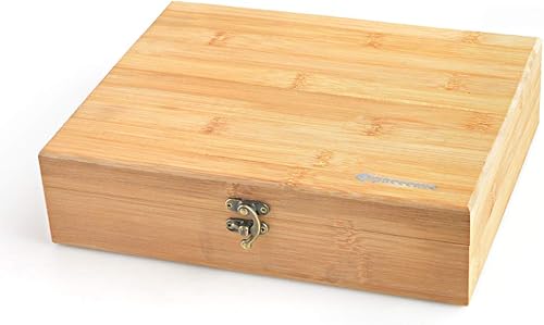 Miniatura 8 de SPACECARE Jardín magnético de arena Zen con rellenos de hierro de 1.5 libras, 4 imanes y 3 herramientas, caja de juguete de madera para la ciencia,