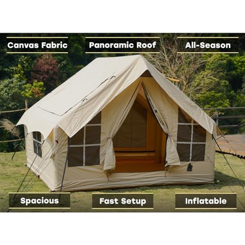 Carpa inflable burbuja transparente para camping al aire libre miniatura 2