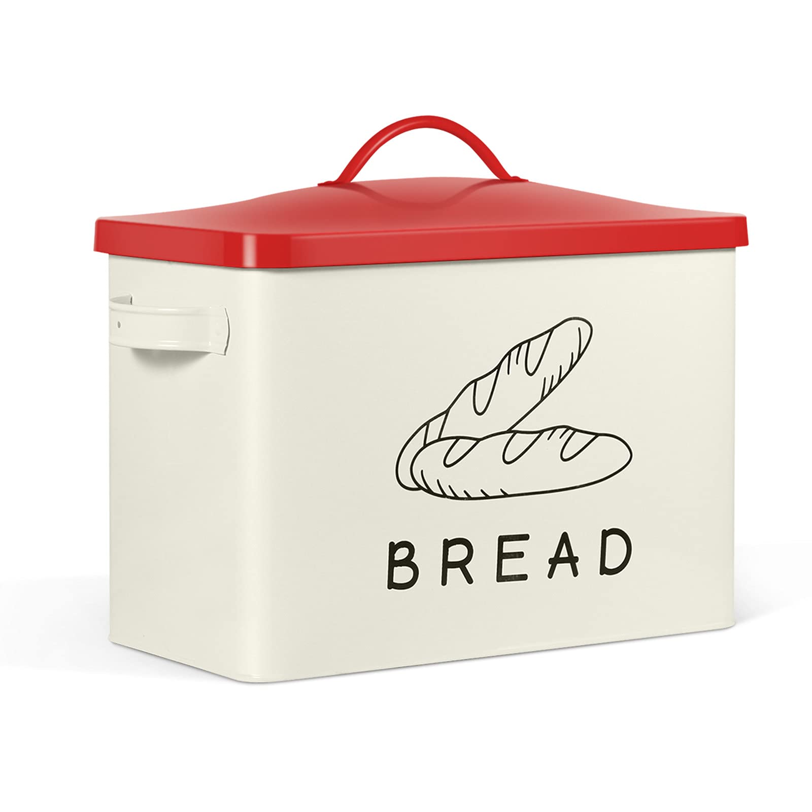 Buy TBMax Extra Large Bread Box for Kitchen Countertop Farmhouse