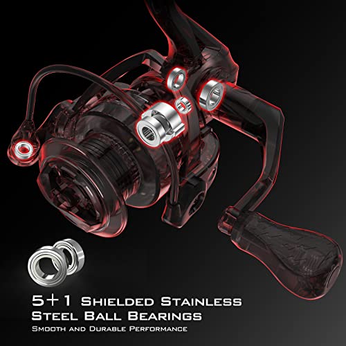 Kastking Royale Legend Ii Spinning Fishing Reel, 5.2:1 Gear Ratio, Size 2000, Up To 22 Lbs Carbon Drag, Fresh & Saltwater Spinning Reel #TOP6