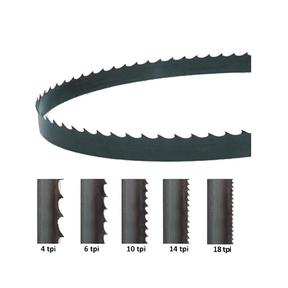 Hojas de sierra de cinta de 1490 mm 3 4 6 10 14 TPI carpintería
