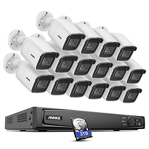 ANNKE 16CH 4K PoE Überwachungskamera Set