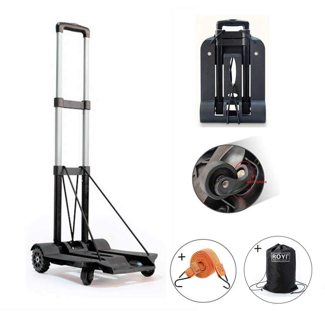 Buy Folding Hand Truck, 75 Kg/165 lbs Heavy Duty Solid Construction