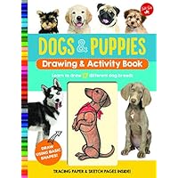 Dogs & Puppies Drawing & Activity Book