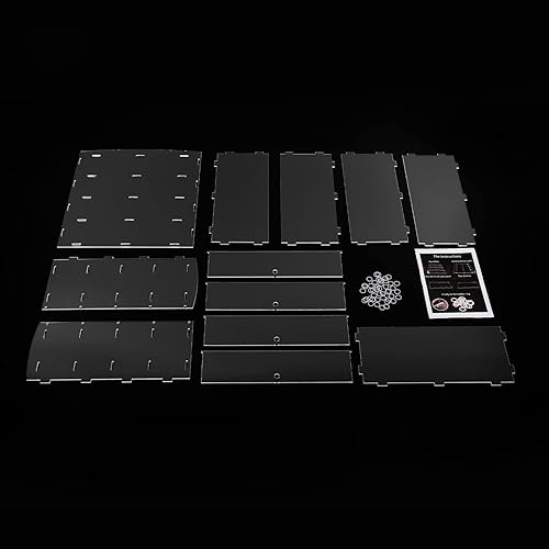 Miniatura 8 de Vitrina de pastelería de 5 niveles para mostrador de panadería y pastelería de acrílico transparente, caja de exhibición de galletas de postre de