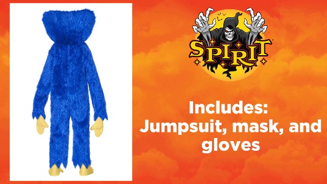 Disfraz Infantil Huggy Wuggy de Poppy Playtime miniatura 4