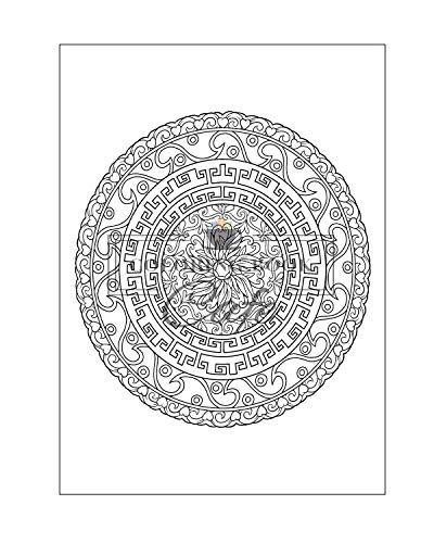 125 Mandalas: An Adult Coloring Book Featuring 125 of the World's Most Beautiful Mandalas for Stress Relief and Relaxation - Image 50