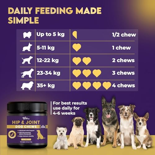 Picky Eater Approved | Mobility & Arthritis Relief for Adult & Senior Dogs | 9-in-1 Joint Supplement Chews | Glucosamine, MSM, Chondroitin, Turmeric, Omega-3 | UK Formulated | 90 Count - Image 5