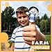 RIY 10Pcs Story Time Finger Puppets - Old Macdonald Had A Farm Educational Puppets Easter Basket Stuffers