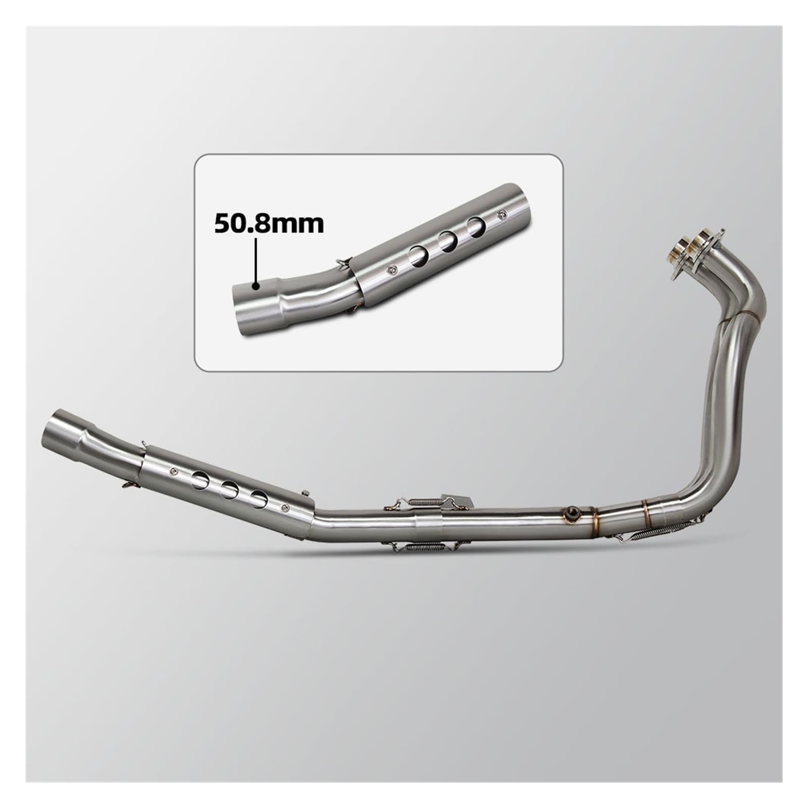 Tubo Scarico Moto Per TENERE 700 T700 2019-2025 Accessori Moto Modifica Collettore Di Scarico Fuga Anteriore Tubo Collegamento Silenziatore Compatibile
