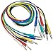 Produktbild Adam Hall Cables 3 STAR BVV 0120 SET Patchkabel 6er Set Klinke TRS | 1.2 m