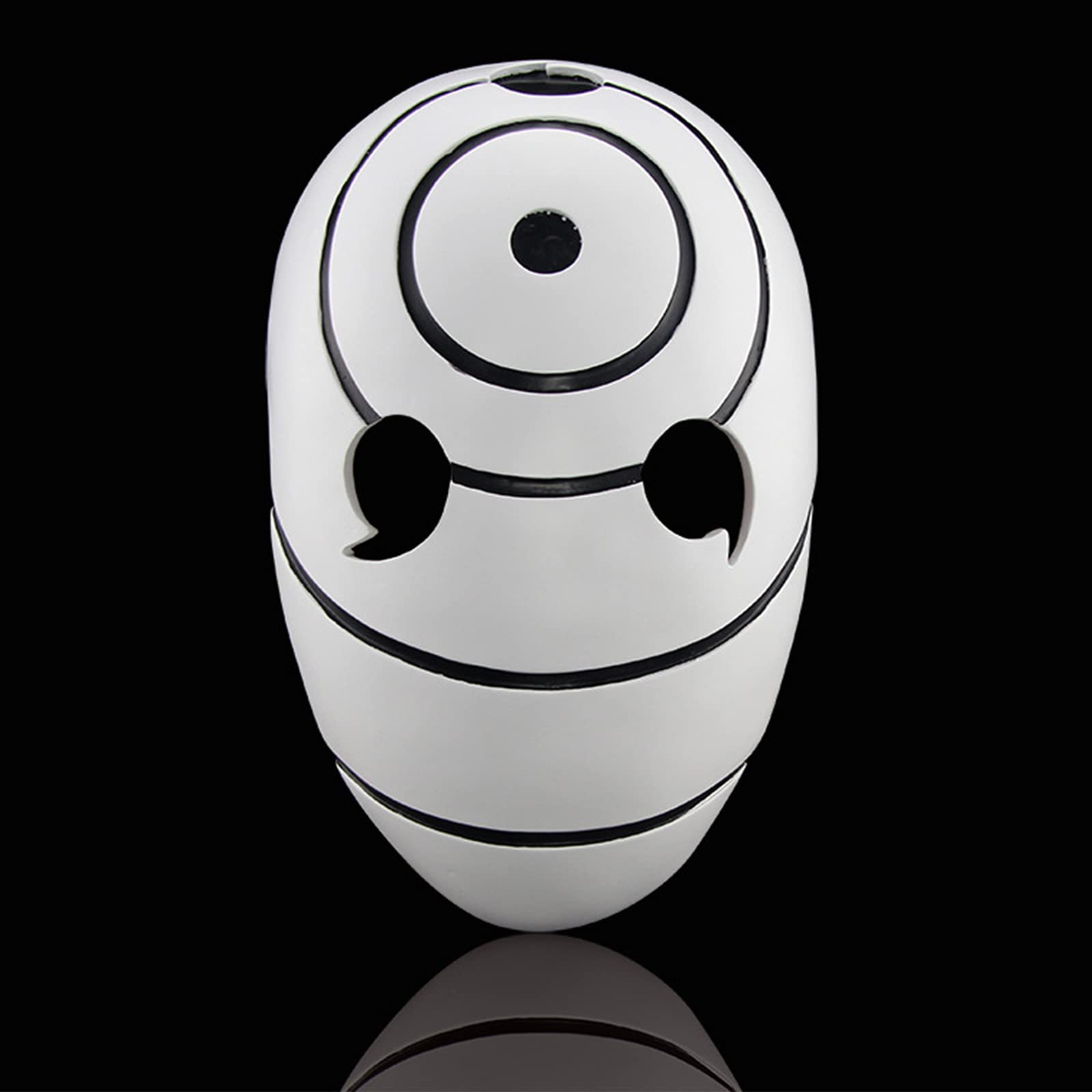 Resin Obito Anime Cosplay Mask Halloween Party Costume Mask Props (Uchiha Obito - C)