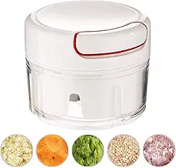 Mini Processador de Alho Branco Wincy