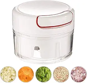 Mini Processador de Alho Branco Wincy