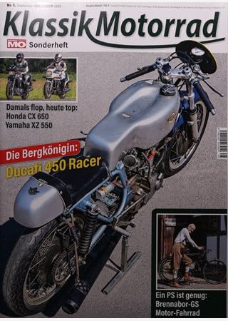 KLASSIK MOTORRAD 5/2025 'Die Bergkönigin: Ducati 450 Racer'