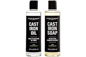 100% Plant-Based Lodge Seasoned Cast Iron Care Kit