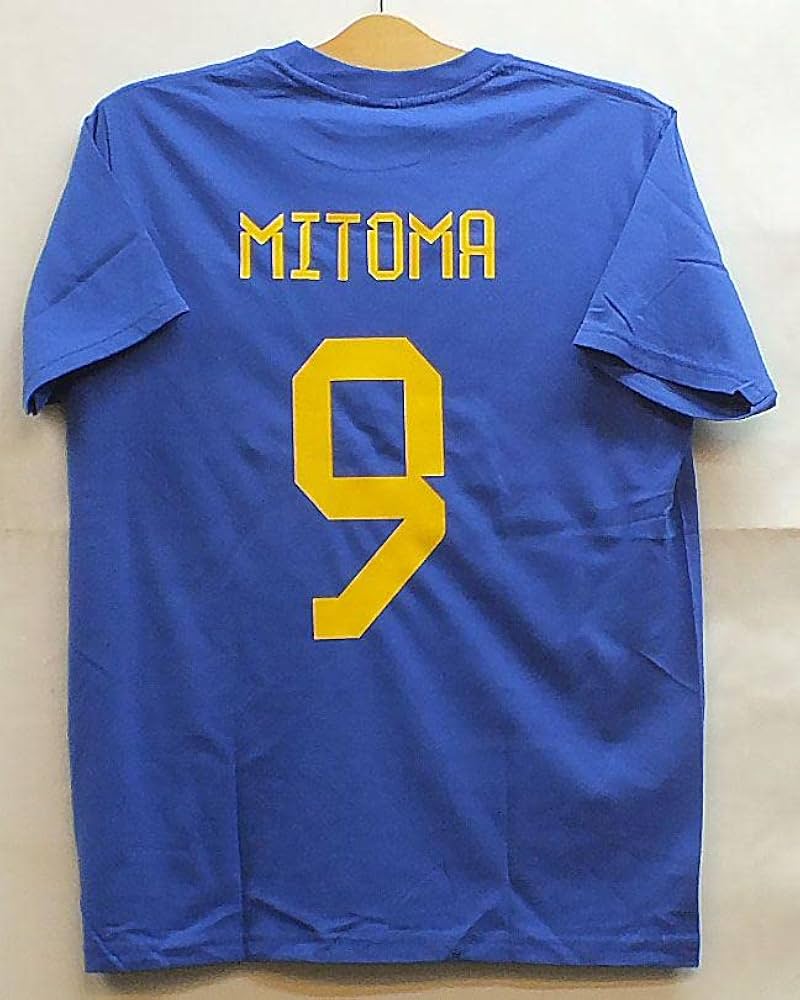 ブライトン　サッカー日本代表三笘薫選手限定Tシャツ XL 新品定価19800円 Amazon.co.jp: 込三苫薫日本代表青9番L半袖ブライトンサッカーT