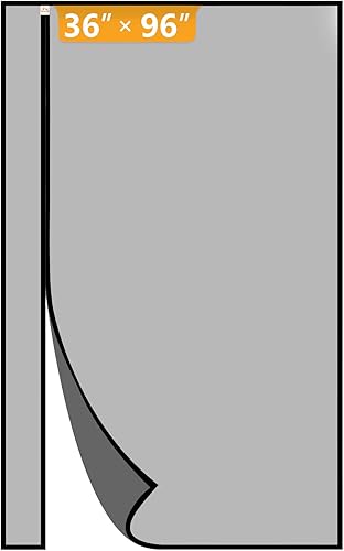 Miniatura 1 de Puerta de pantalla, magnética, reversible con apertura del lado derecho izquierdo, con malla magnética reforzada, para evitar el ingreso de insectos