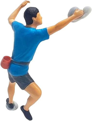 Miniatura 3 de Figura de escalada en roca de resina 164, dioramas, accesorios de película, escenas en miniatura, escena, jardín de hadas, diseño de escala S, tren,