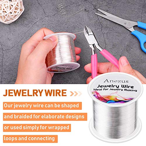 Anezus JW-22 Gauge Jewelry Wire, Anezus Craft Wire Tarnish Resistant Copper Beading Wire thumb #3