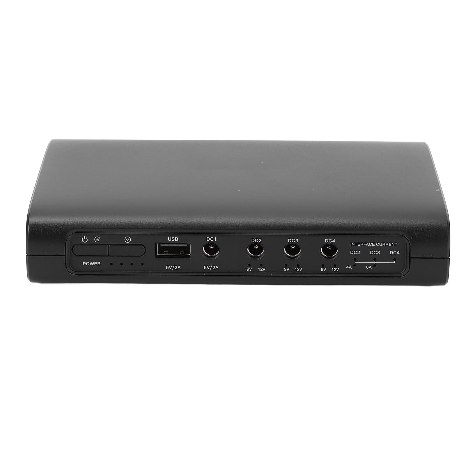 Mini-UPS Batteria Backup, Alimentazione Continua 16000 MAh con Protezione da Corto Circuito per Router Telecamera di Sicurezza Smartphone (Spina UE)