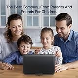 WOLFANG 17.5" Portable DVD Player with 15.6" Large HD Display, 6 Hours Rechargeable Battery, No Region Restrict, Dual Stereo Speakers, Support for USB/SD Card/Sync TV/Projector Screen - Image 7