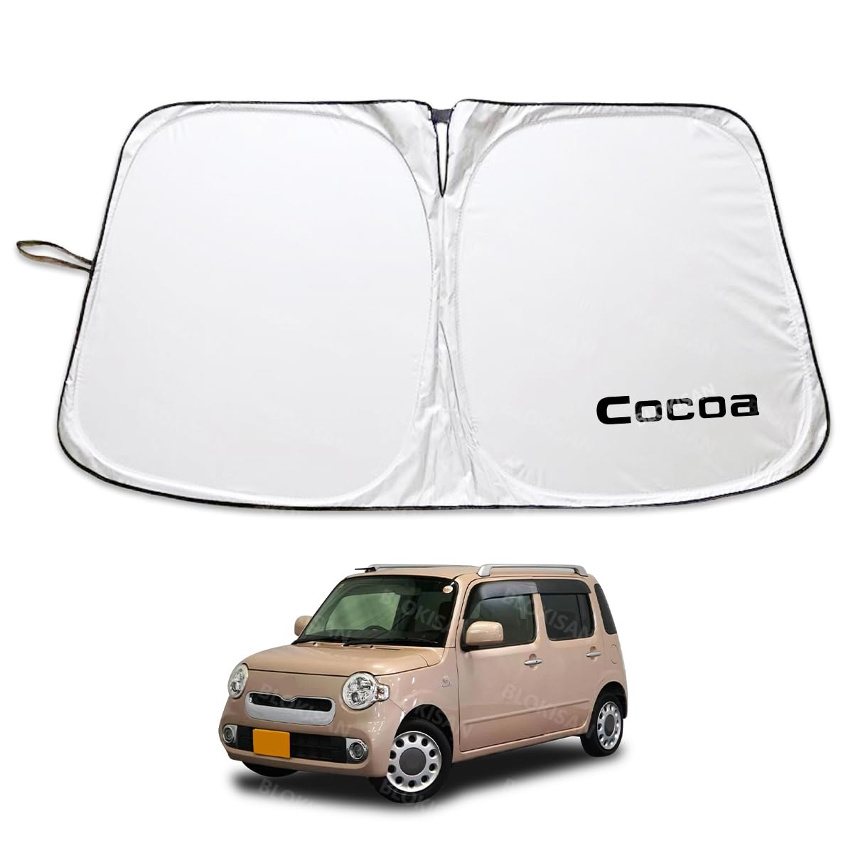 Amazon | ミラココア 車用 サンシェード ダイハツ ミラココア COCOA