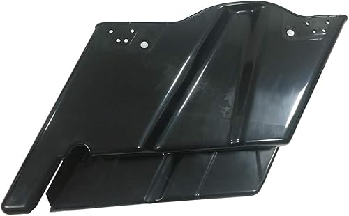 Miniatura 7 de ZXMOTO Juego de alforjas estiradas extendidas sin pintar de 4 pulgadas 2 en 1, sin recortes, con tapas, para modelos Harley Touring 1993-2013, Road