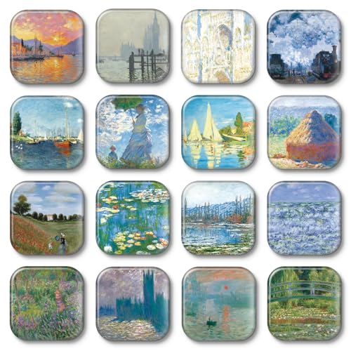 16 imanes decorativos MORCART para frigorífico