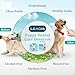 Dog Teeth Cleaning Wipes, Cat & Dog Toothbrush Brushing Kit, Dog Tooth Finger Dental Wipes to Remove Tartar & Plaque, Plant-Based Care Disposable Pet Wipes (50 Count, Uncented)