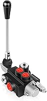 PremiumReplacementParts 1 Spool Hydraulic Control Valve 11 GPM 3600 PSI Double Acting Parallel Center for Tractors Loaders Log Splitters