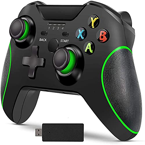 PINKK Controle Sem Fio DualShock para Xbox One/ One S/ One X/ One Elite/ PS3, 2.4G Joystick de Jogos