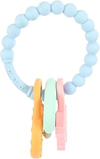 IWOWHERO Mordedor De Silicone Para Dentição De Pulso Chave De Dentição De Silicone Chave De Dentição Para Mordedor Gel De Sílica Pulseira Molar