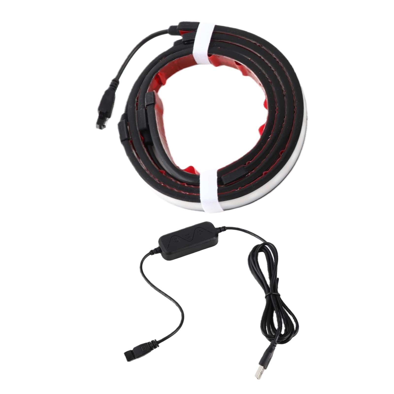 Striscia Luminosa LED RGB, IC 5050 RGB con Sincronizzazione Dinamica per Display TV Monitor Sala Giochi modalità Musica Controllo Software 60 LED per Metro (27 Pollici)