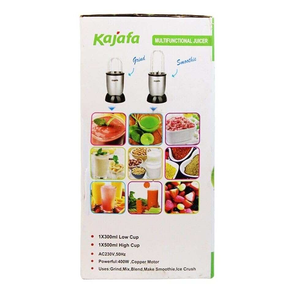Image of Kajafa Multifunctional Juicer - 400 W : 2 Jars Nutri Blend Juicer and Mixer Grinder