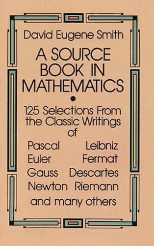 A Source Book in Mathematics (Dover Books on Mathematics)