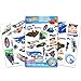 Hot Wheels Temporary Tattoo Set - Bundle with 90+ Race Car Body Art Temporary Tattoos Plus Stickers, More | Hot Wheels Party Favor Supplies for Boys, Kids